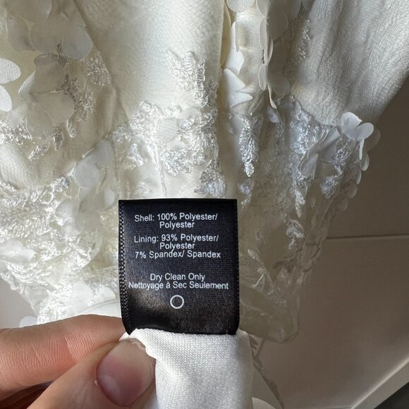 Dress the Population White Lace Maxi Dress - Picture 8 of 8